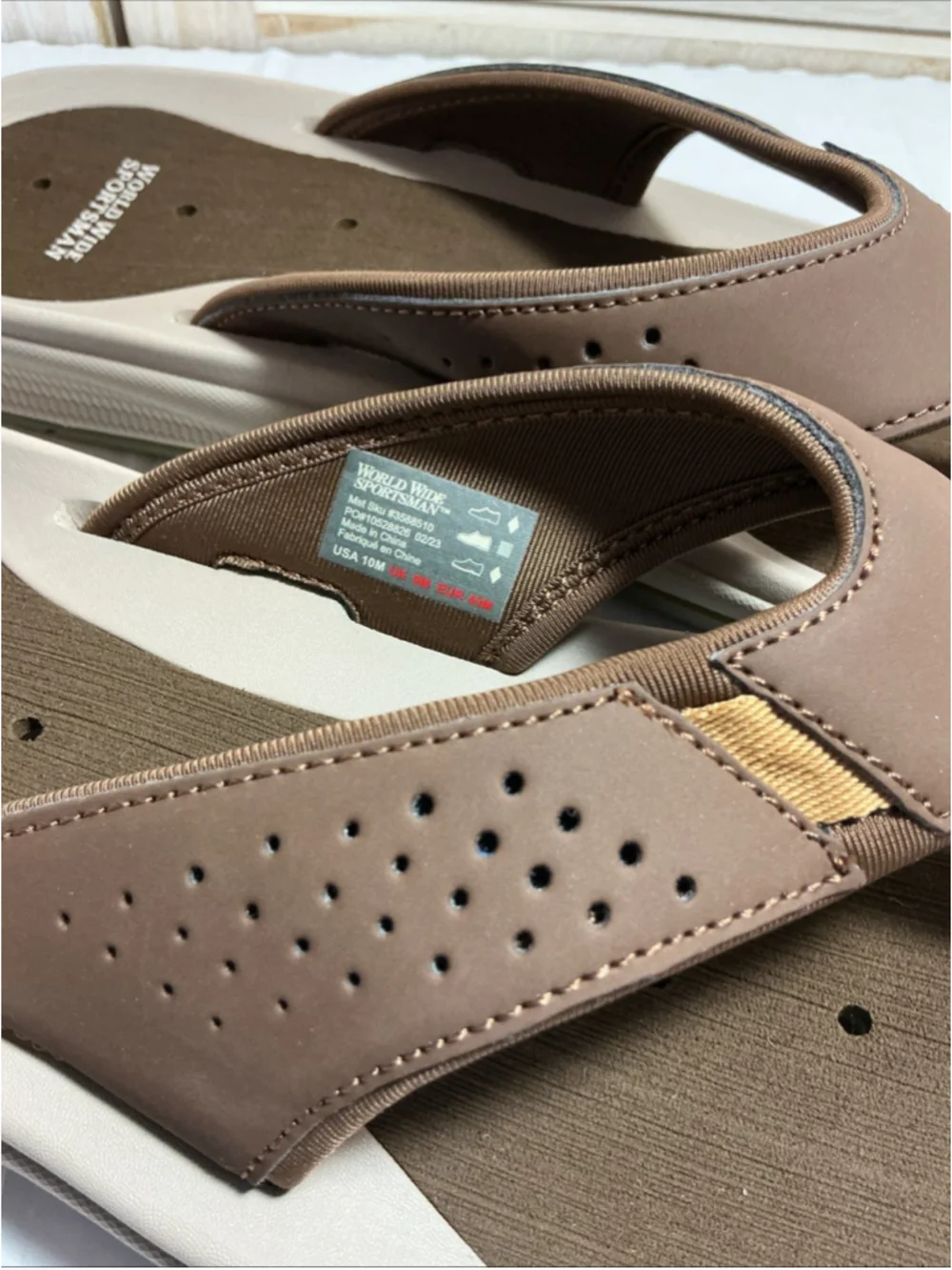 Word Wide Sportman Men's Sandals Size 10
